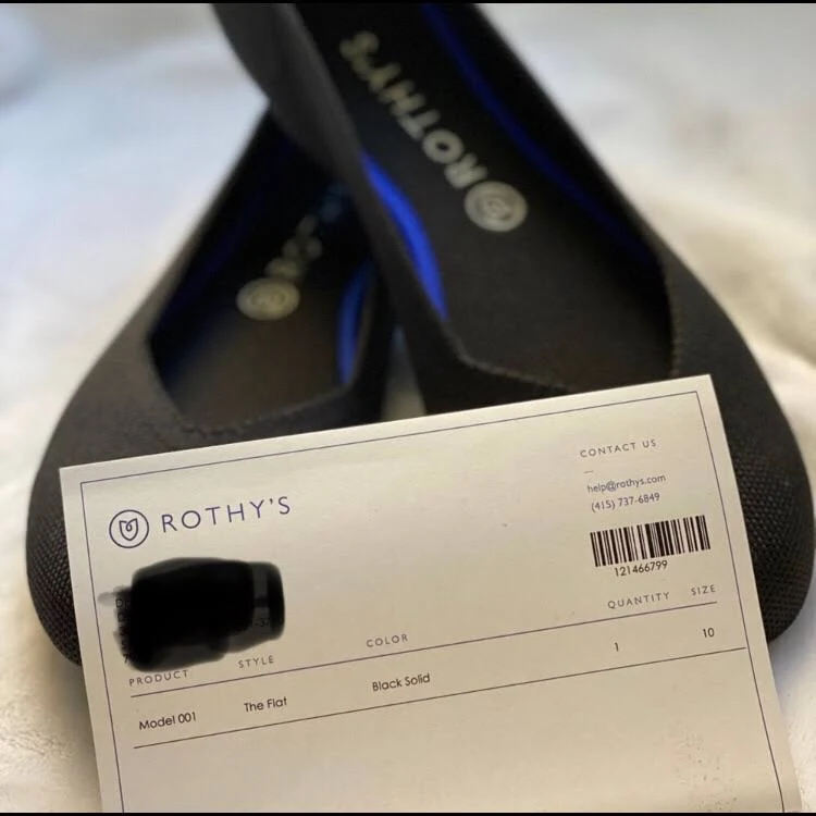 The Flat - Black by Rothy’s 10 / Black