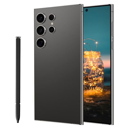 Yemjaw C24 Ultra 5G Smartphone,6+256GB Unlocked Phone, Android 13.0，48+108MP Zoom Camera,6.8" HD+ Display, Long Battery Life 6800mAh,Dual SIM 5G Cell Phone, Dual SIM,Build-in Pen Phone