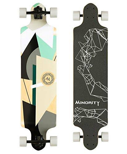 Minority Downhill Maple Longboard 40-Inch Drop Deck Cliff, Maple