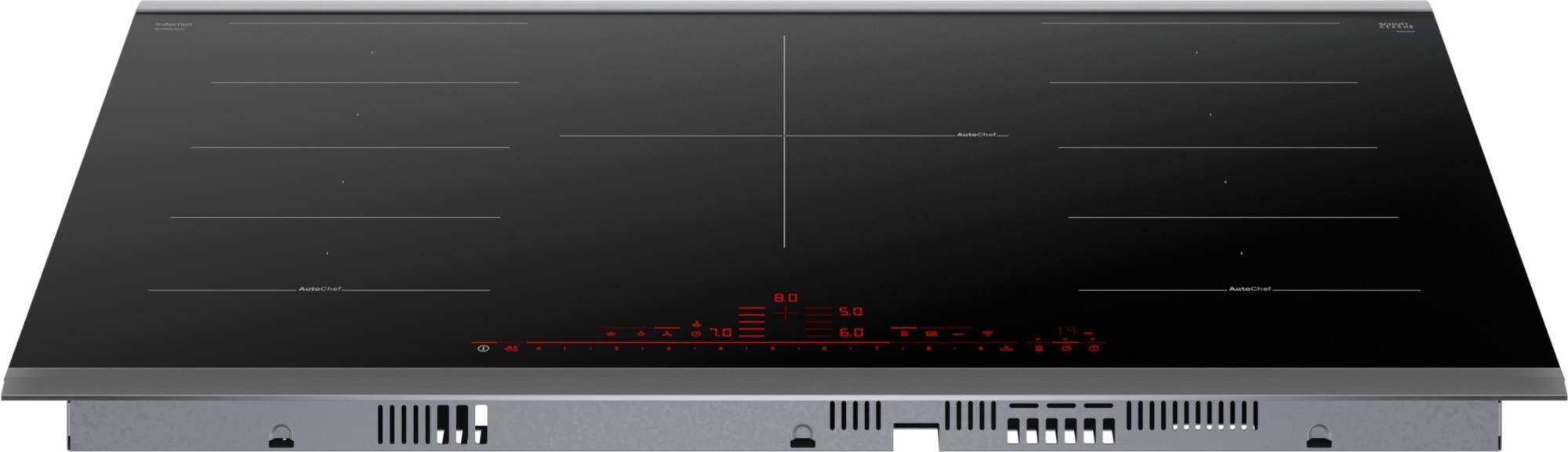 Bosch Nitp660suc Benchmark Series 36" Wide 5 Burner Induction Cooktop - Black