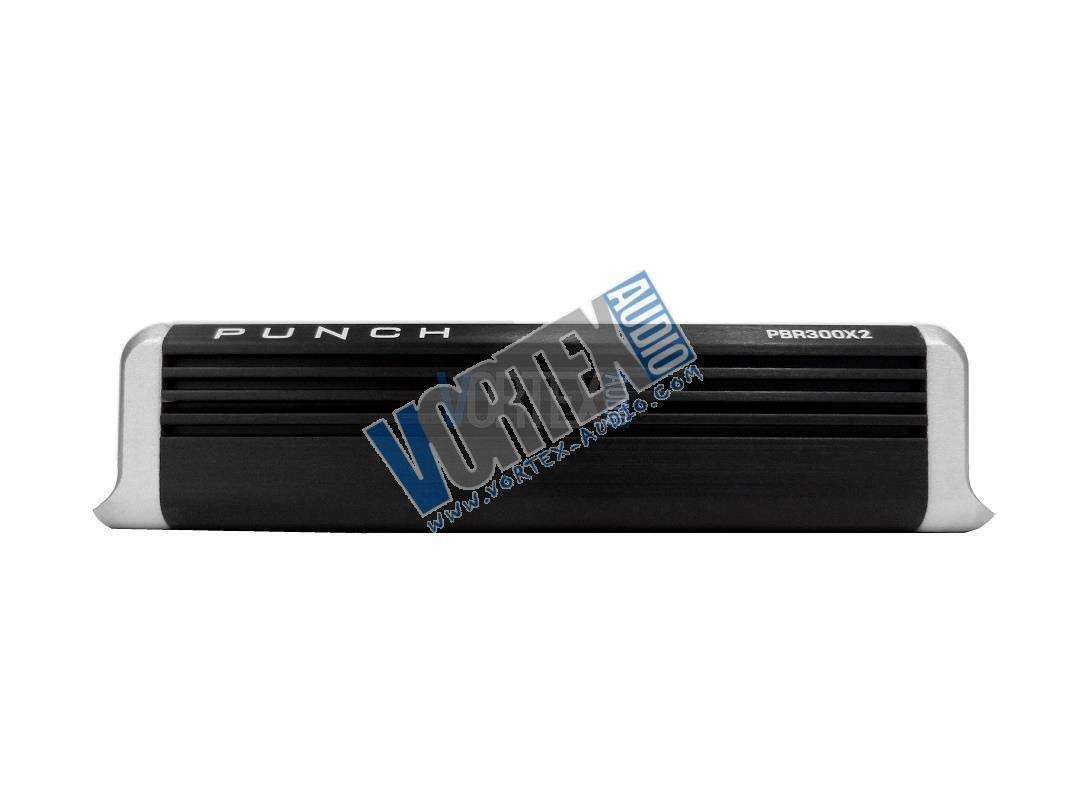 Rockford Fosgate Punch PBR300X2 Class BR 2-Channel Car Amplifier - 300W