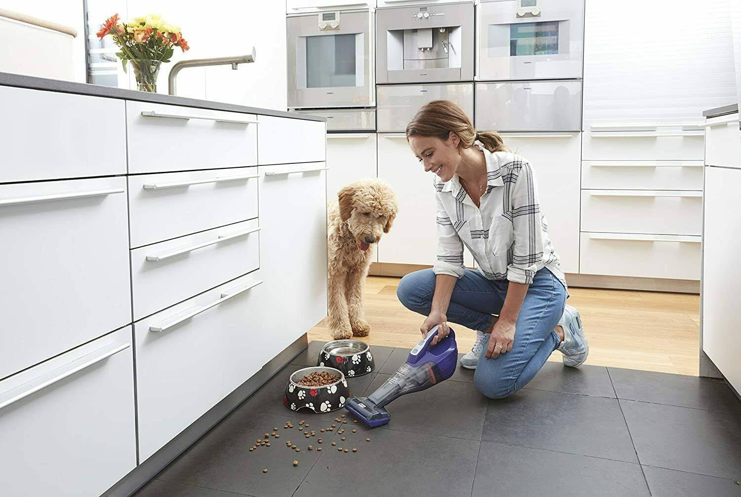 Black+decker DVB315JP-QW Vacuum Cleaner Hand Without Cable Special Pet Cyclone