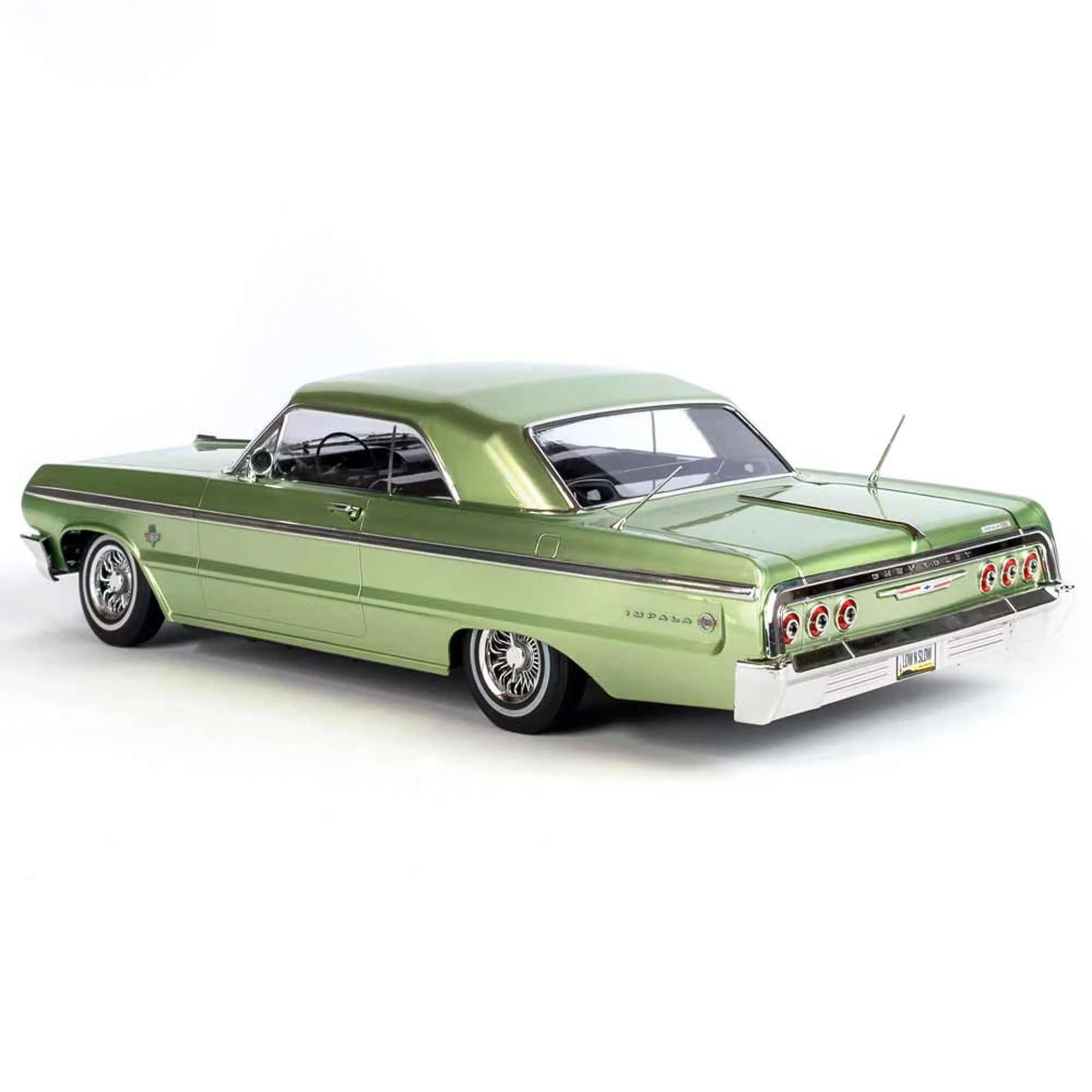 Redcat Racing 1/10 SixtyFour Chevrolet Impala Brushed 2 Wheel Drive Hopping Lowrider RTR Ready to Run Green RER14408 Cars Electric Kit Other