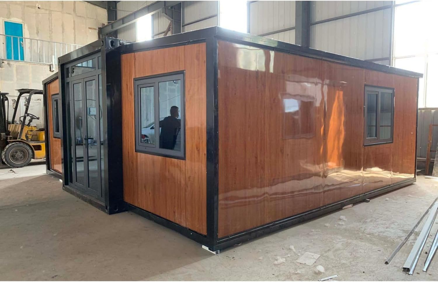 Double Wide Mobile Home | Small Mobile Home | Affordable Mobile Home | Folding Container House | Foldable Container House | Folding prefab Homes | Folding Tiny House | Collapsible Container House