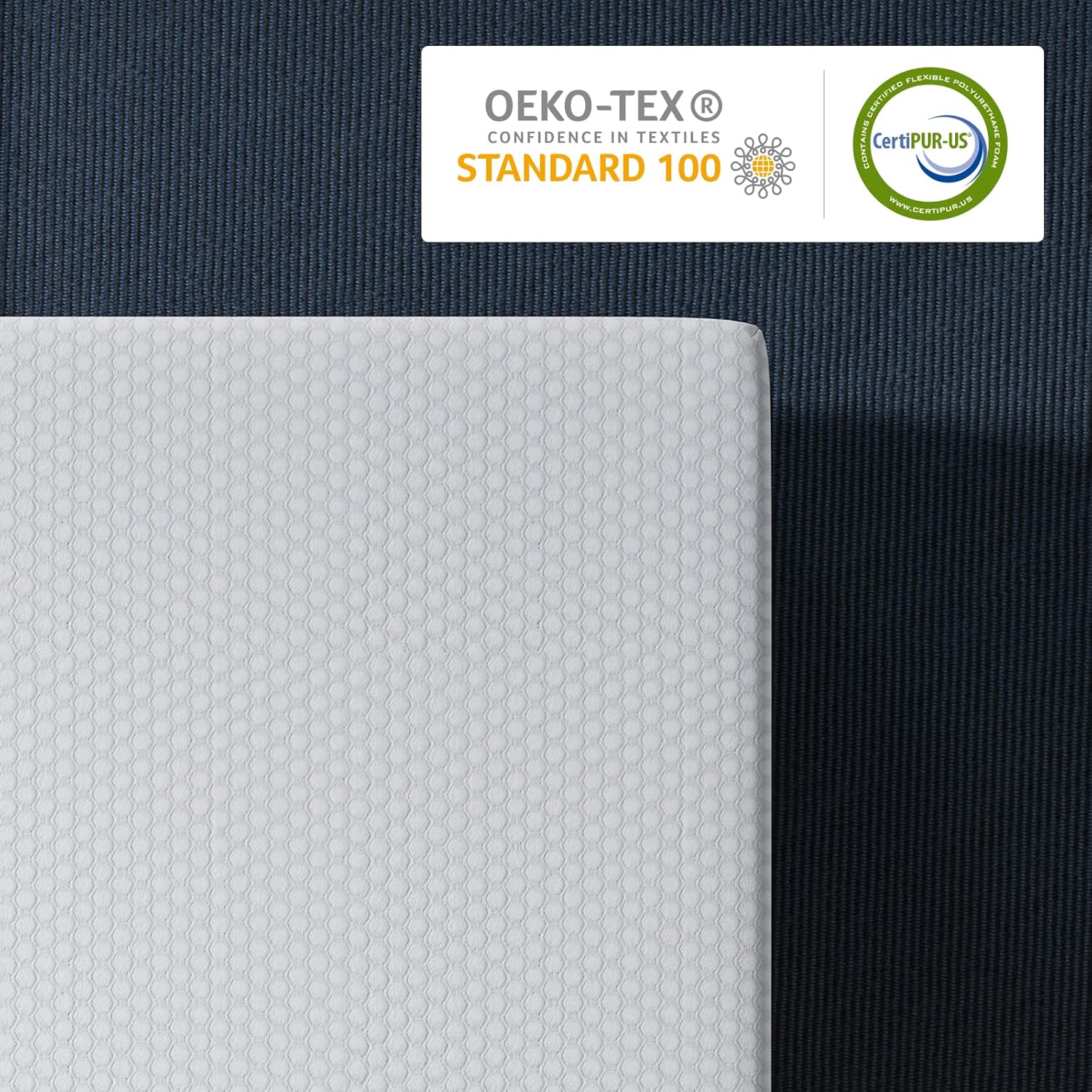 BedStory 4 Inch Firm Memory Foam Mattress Topper Queen Size - Extra Firm Bed Topper for Overweight Individuals, Back Pain Relief Enhanced Cooling Pad with Skin-Friendly Cover, CertiPUR-US Certified