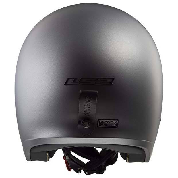 LS2 OF599 Spitfire Open Face Helmet (Matt Titanium)