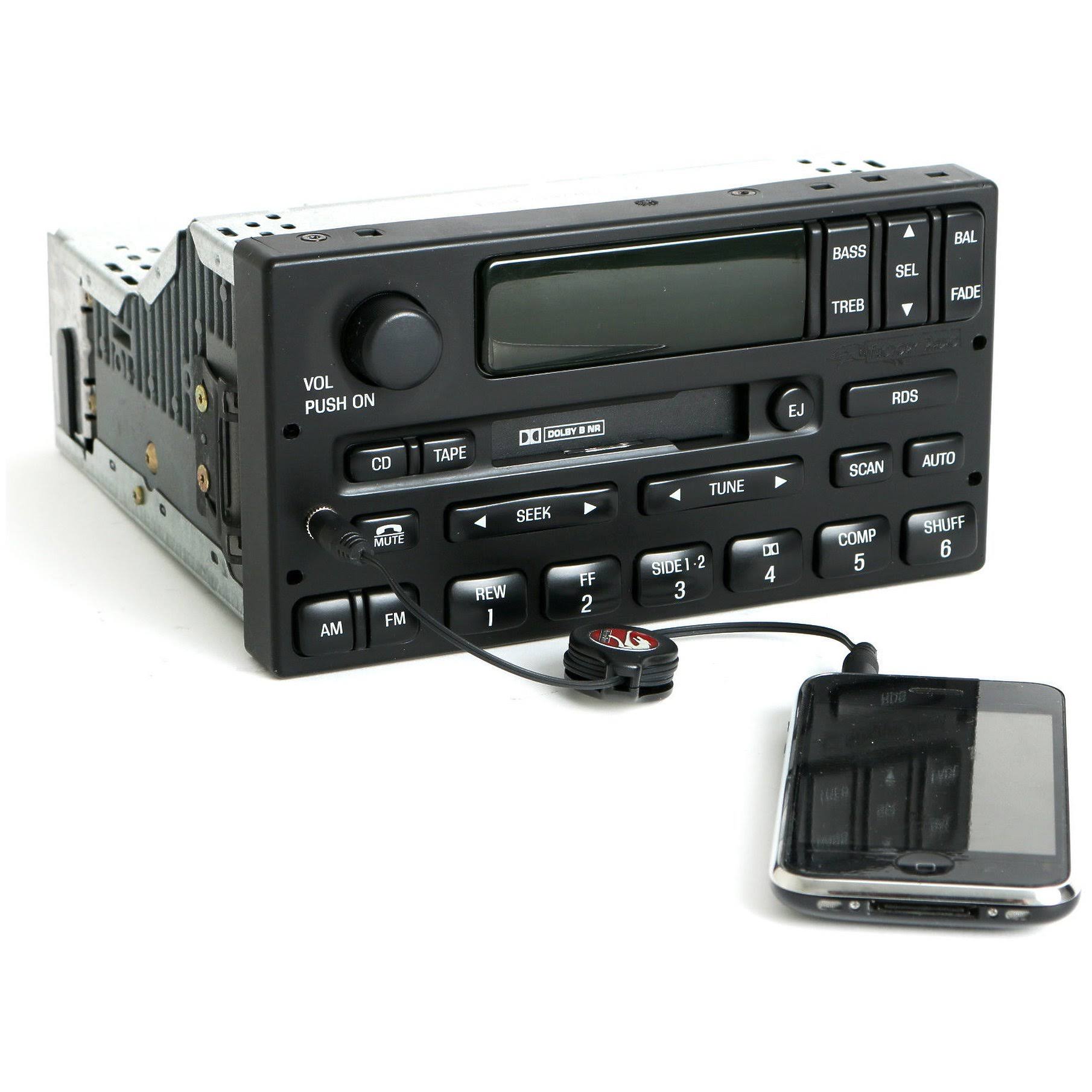 Ford Expedition 2000-02 Radio Am FM Cassette CD CTRL W AUX Input YL1F-18C870-EB