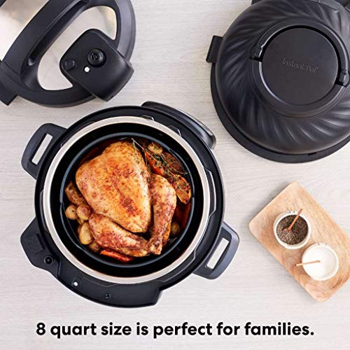 Instant Stainless Steel Duo Crisp 11 In 1 Programmable Outer Lid Automatic pressure cooker