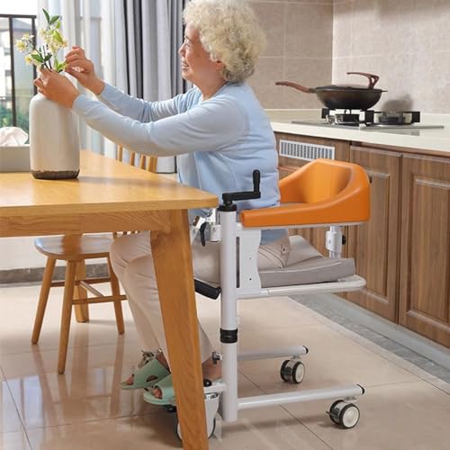 Bathroom Wheelchair,Transfer Chair,Toilet Bedside Commode,Transport Chairs For Seniors,Transfer Wheelchair,Transfer Shower Chair,Patient Transfer Chair,Rolling Shower Chairs For Disabled,264lb