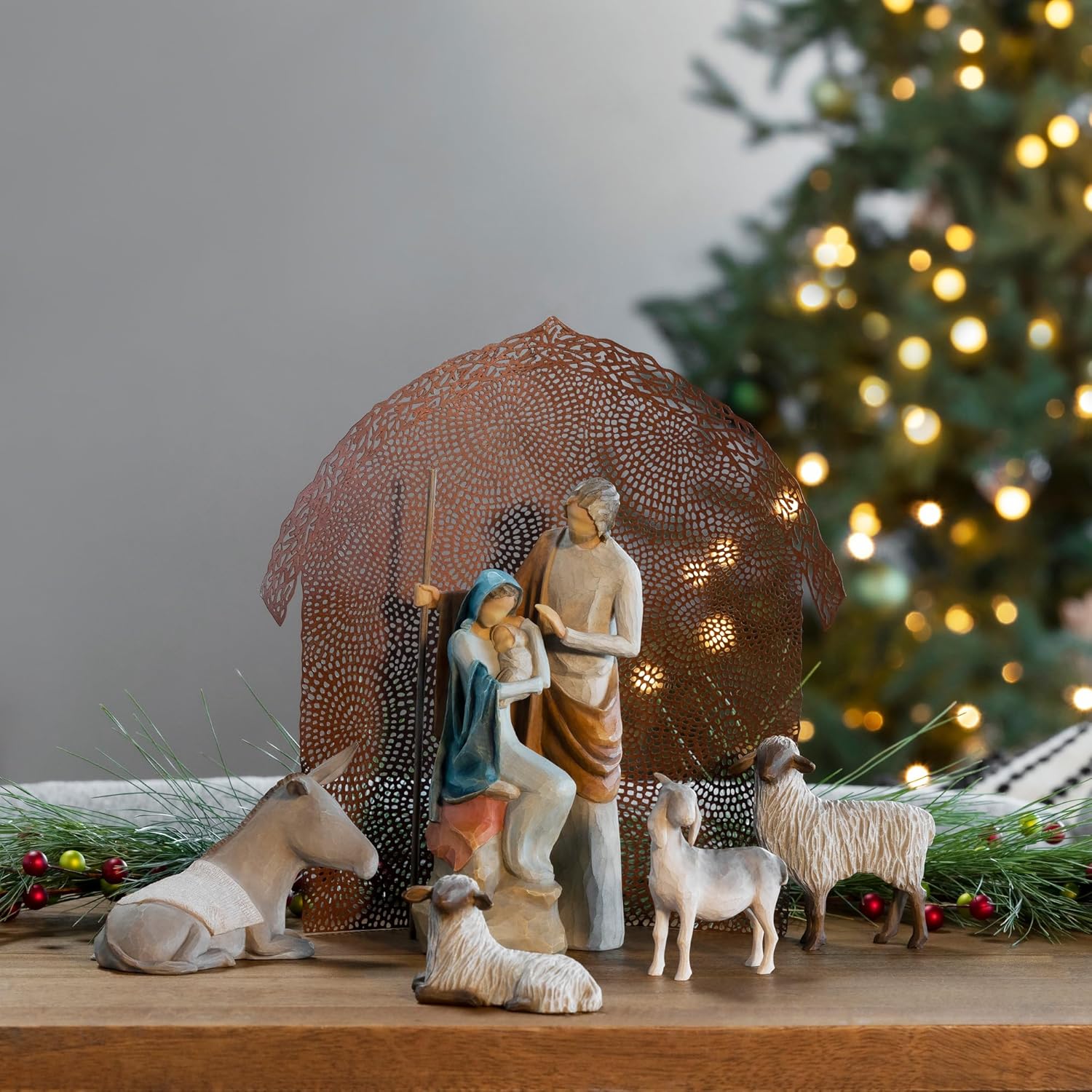 Willow Tree The Holy Family Complete Small-Scale 6-Piece Nativity Set