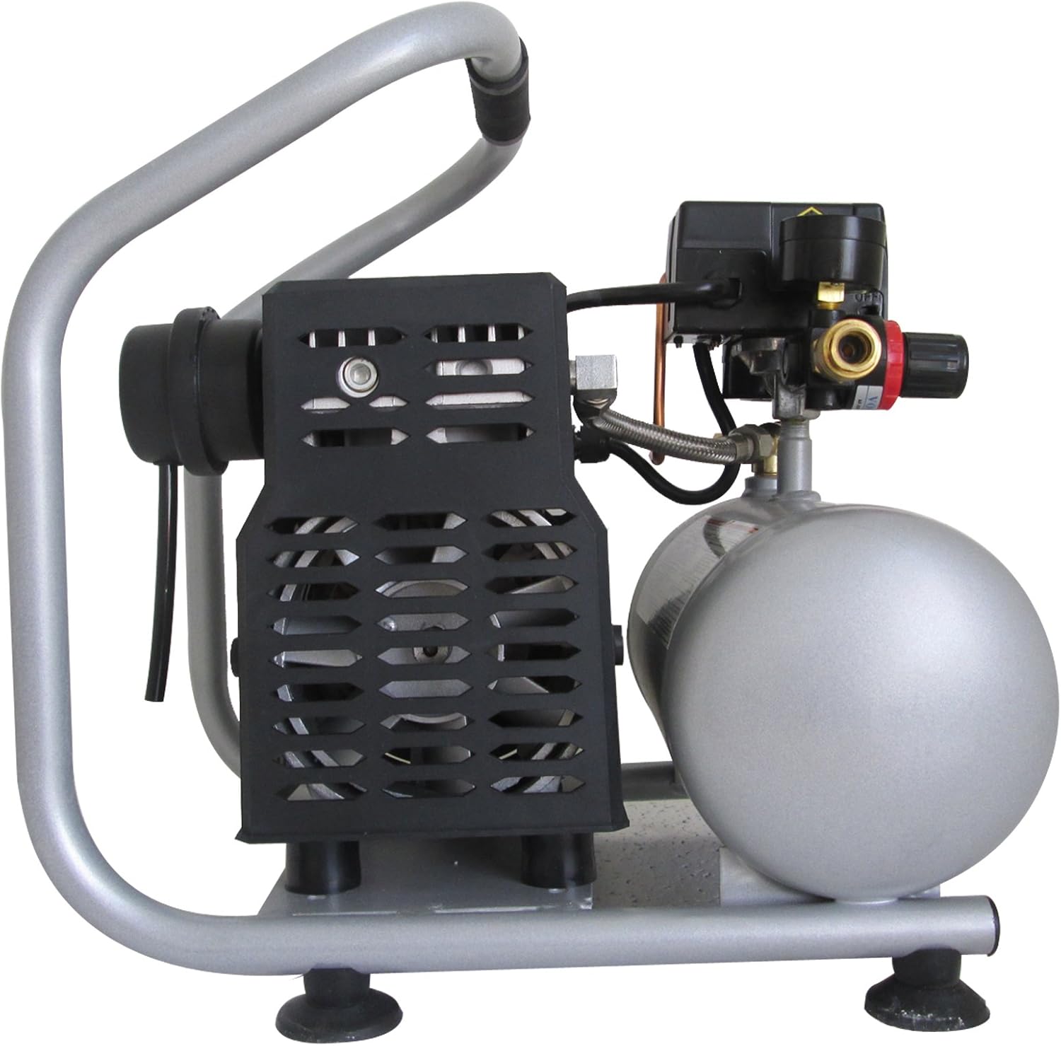 California Air Tools CAT-1P1060S Light & Quiet Portable Air Compressor, Silver