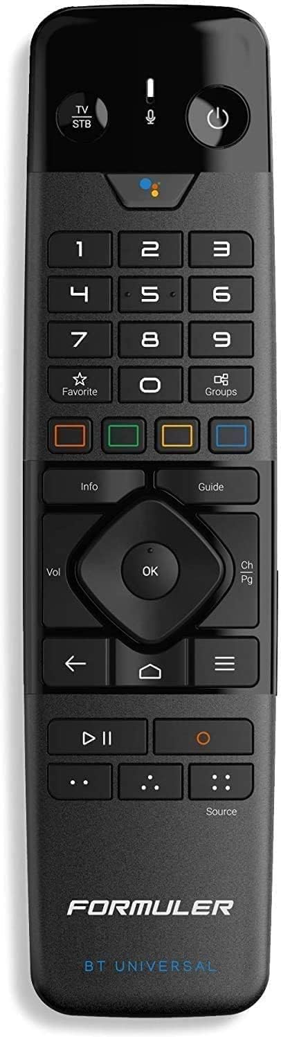 Formuler GTV Certified Android Tv OS 9.0 with Real Bluetooth Voice Remote Control + Bonus USB Type C to Lightning Cable