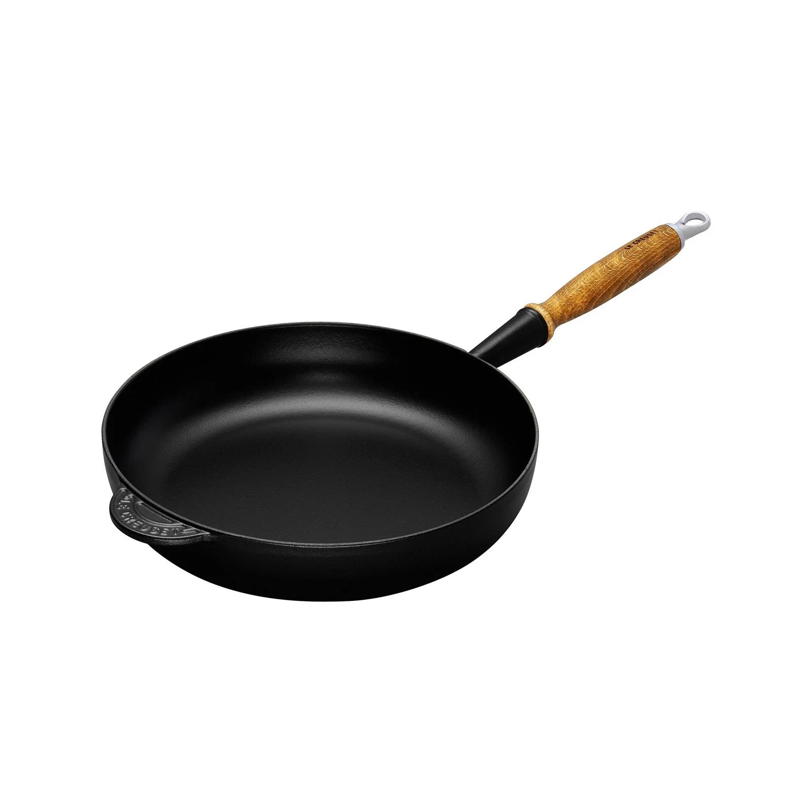 Le Creuset Frying Pan with Wooden Handle 28 cm Satin Black