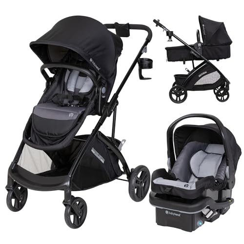 Baby Trend Passport Switch Modular Travel System, Dash Black