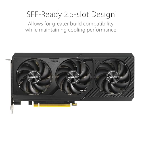 ASUS The SFF-Ready Prime GeForce RTX™ 5070 12GB GDDR7 Graphics Card (PCIe® 5.0, 12GB GDDR7, HDMI®/DP 2.1, 2.5-Slot, Axial-tech Fans, Dual BIOS)