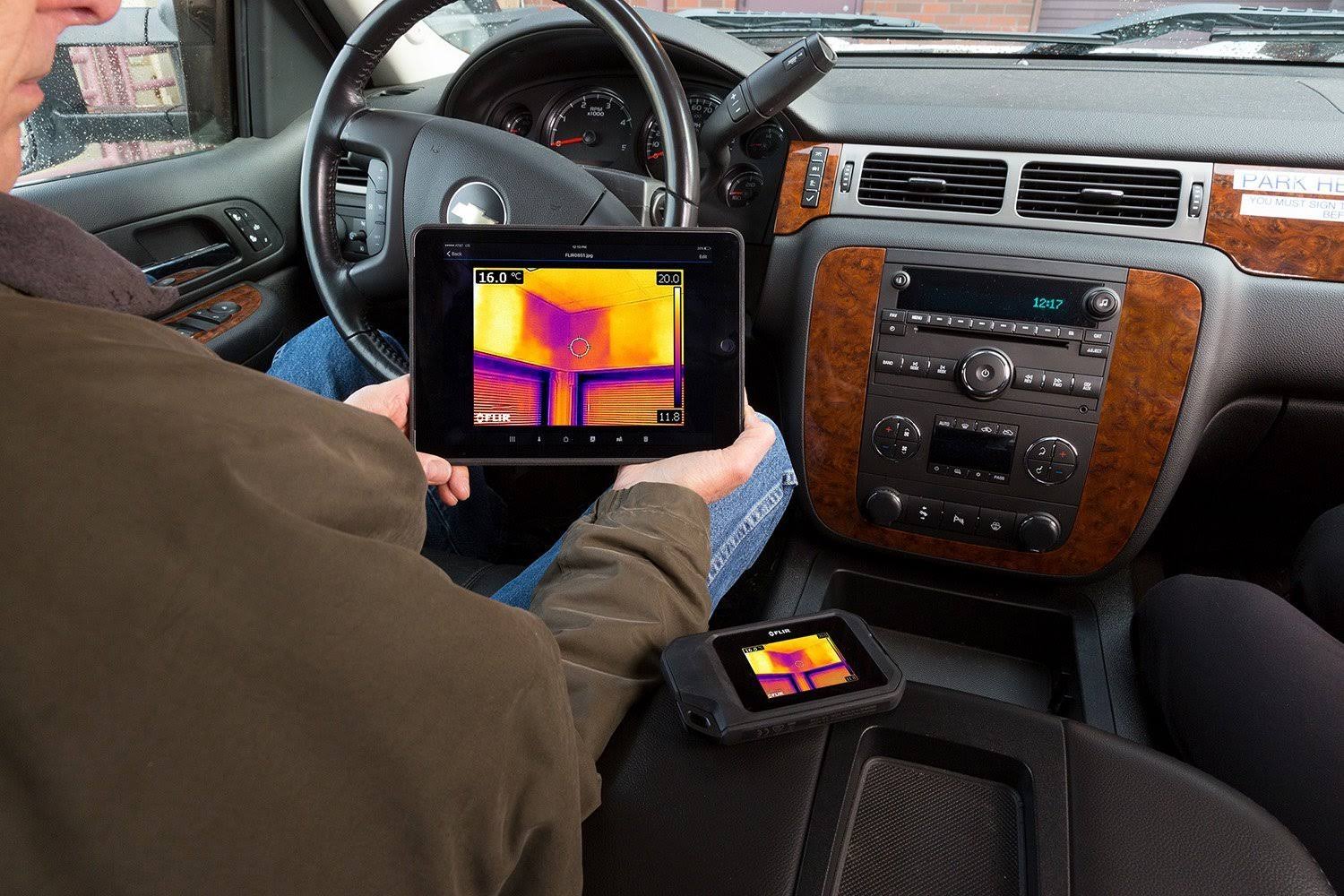 FLIR C3 - Thermal and visual light camera combo - compact - 0.0048 MP - Wi-Fi