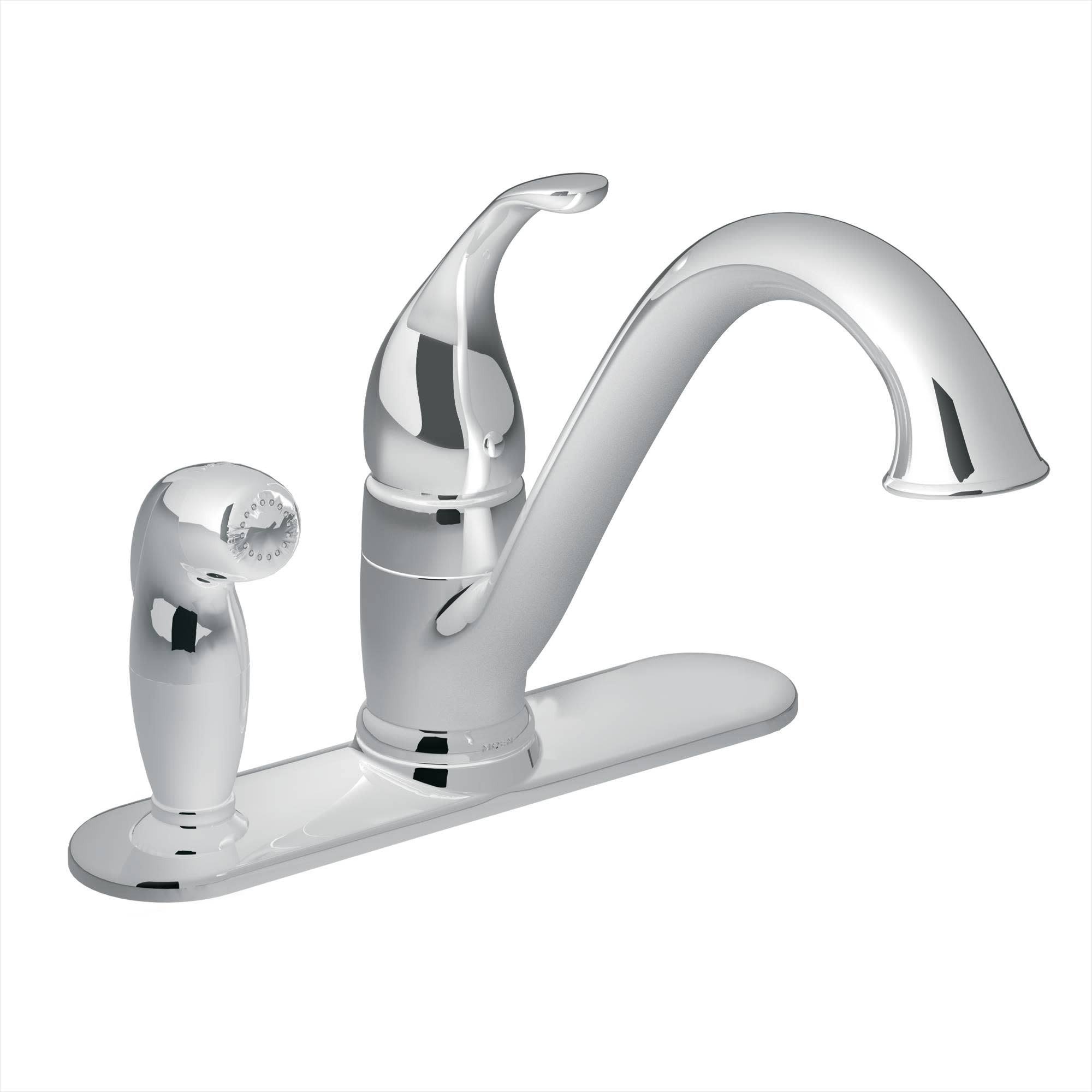 Moen 7835 Camerist Single-Handle Kitchen Faucet with Side Spray Chrome