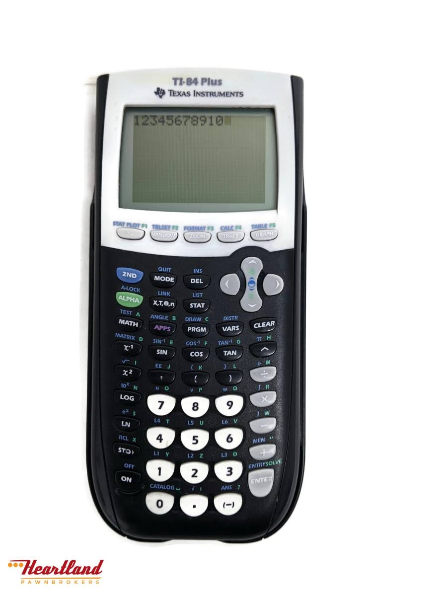 Texas Instruments Ti-84 Plus Graphing Calculator
