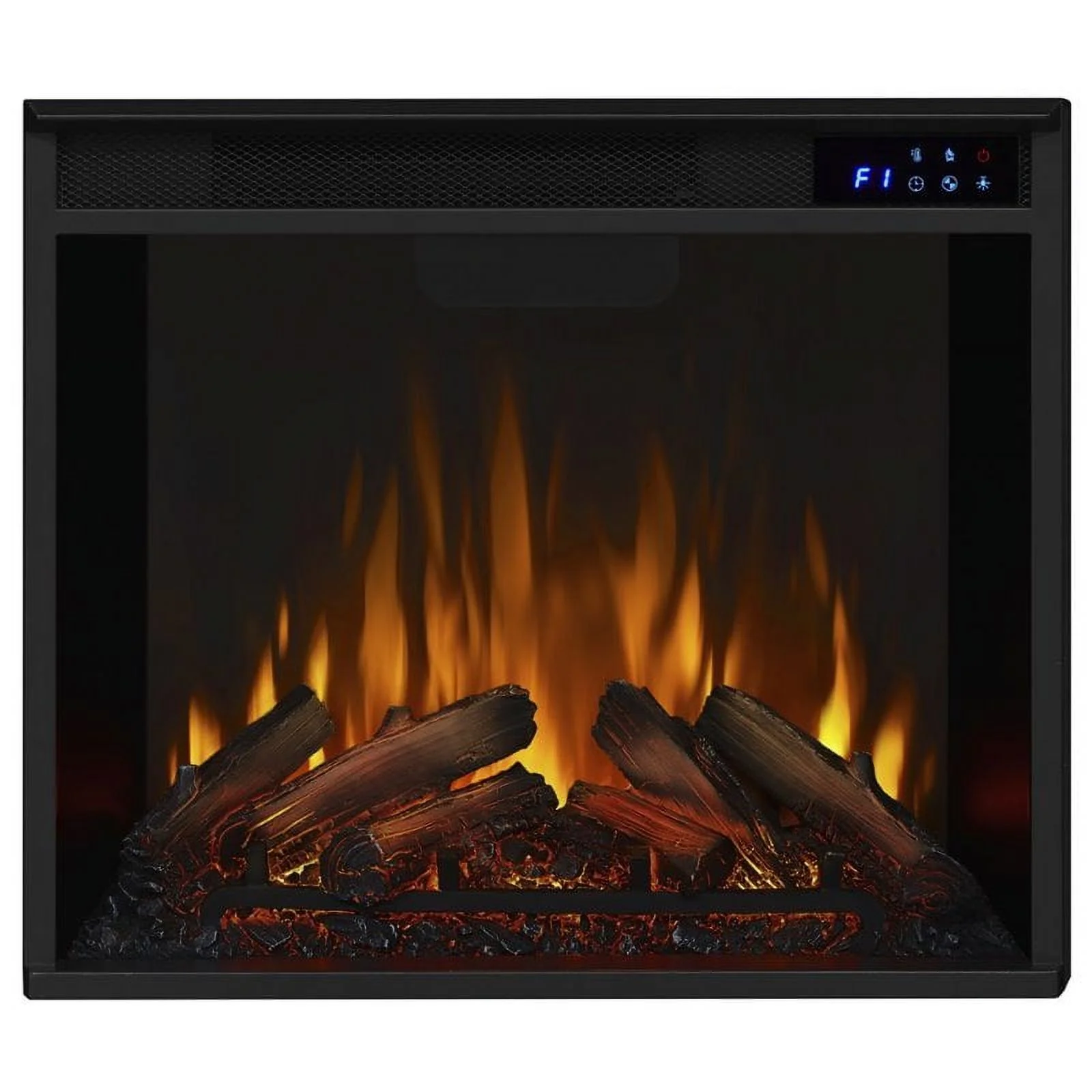 Real Flame Churchill Electric Corner Fireplace in Oak
