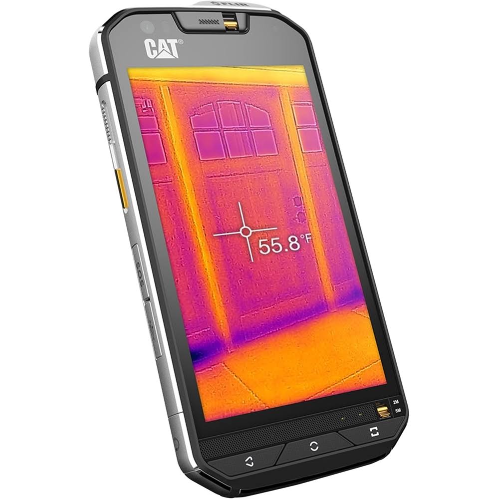 CAT S60 - Smartphone - 4G LTE - 32 GB - microSDXC slot - GSM - 4.7 inch - 1280 x 720 pixels - Ahva - RAM 3 GB - 13 MP (5 MP fron