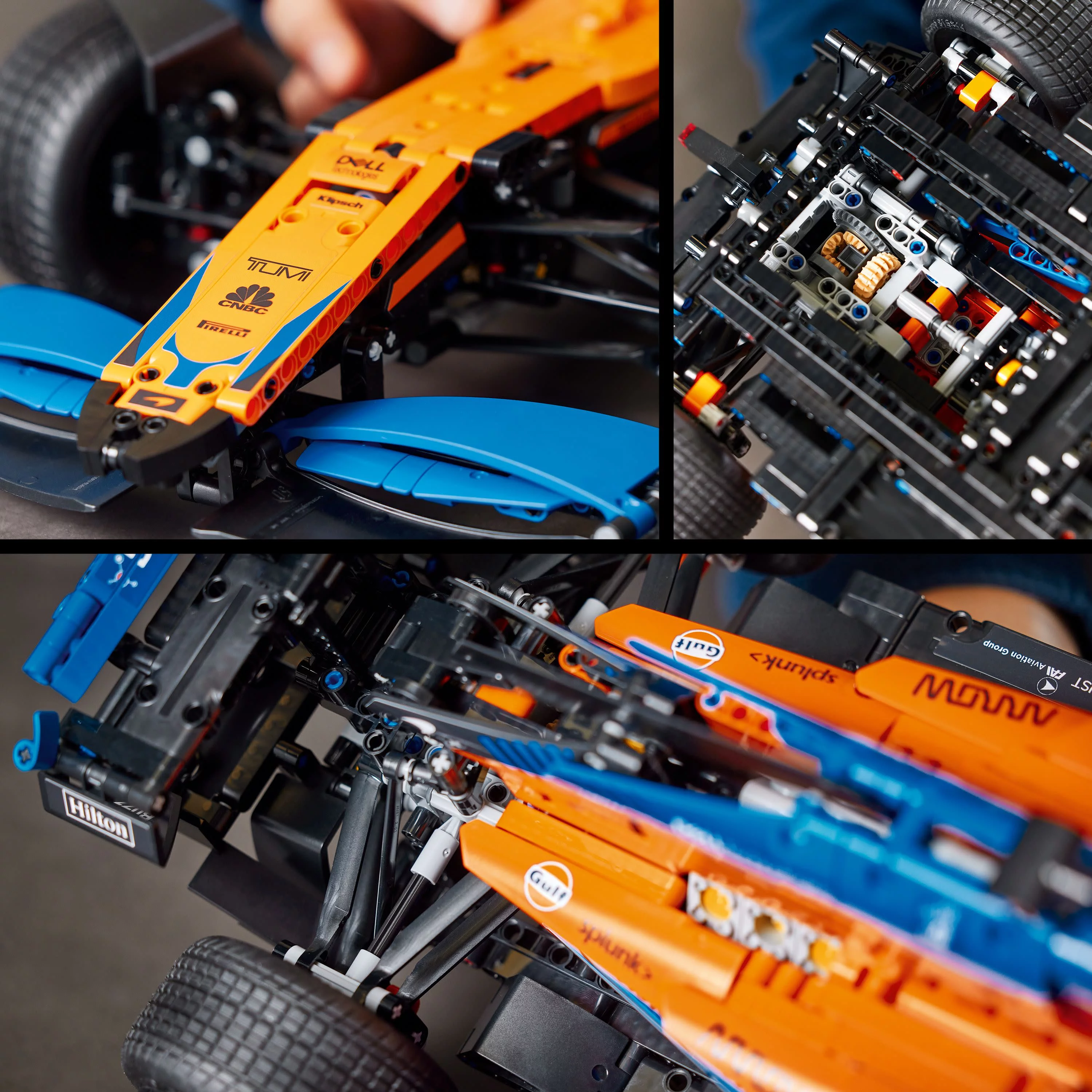 LEGO 42141 Technic McLaren Formula 1 2022 Replica Race Car Model Building Kit, F1 Motor Sport Set Birthday Gift Idea for Adults, Men, Women, Him, Her, Husband, Collectible Home Decor