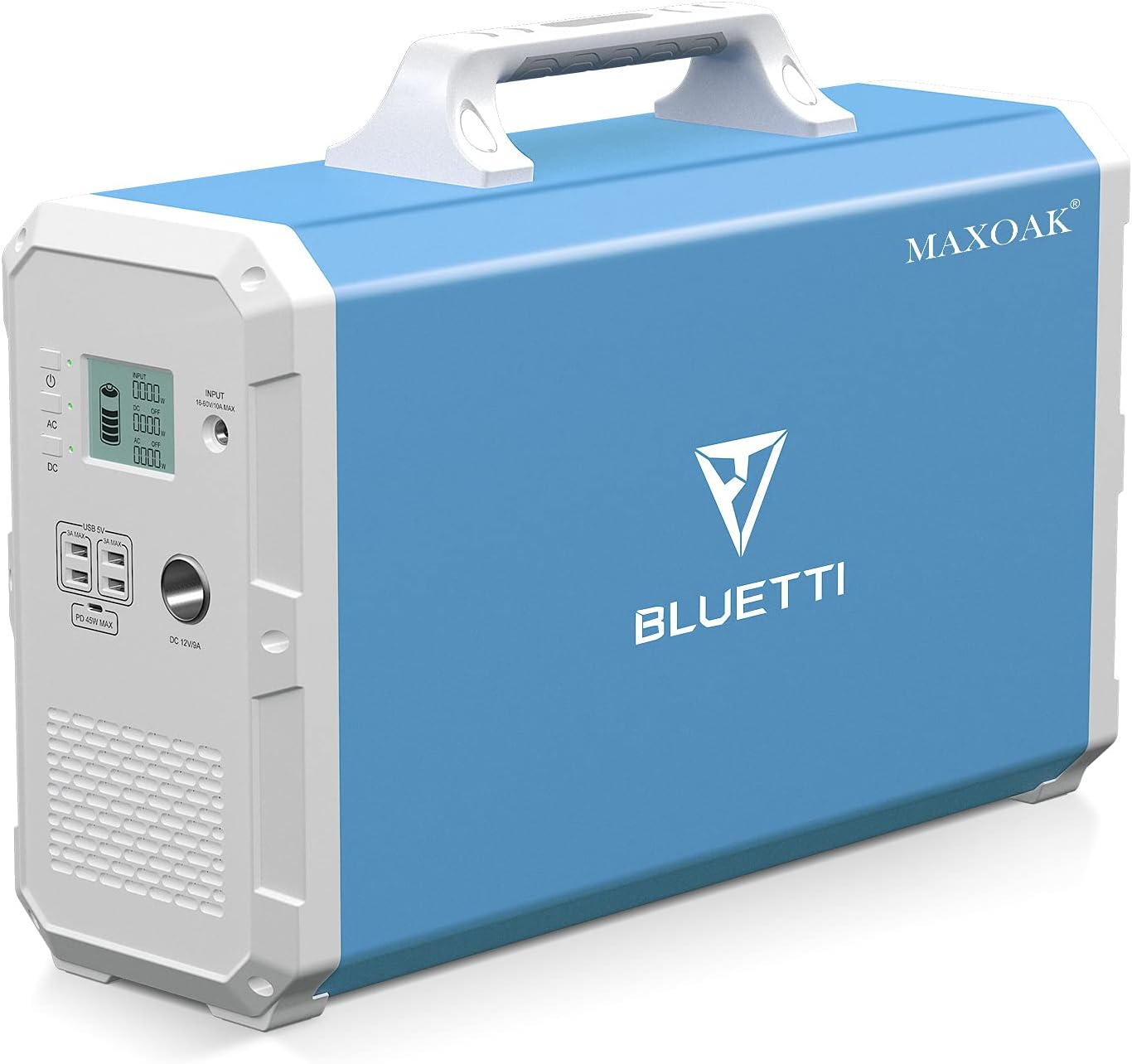 BLUETTI Portable Power Station EB240, 2400Wh Lithium Battery Backup w/ Two 1000W AC Outlets, Solar Generator for Outdoor Camping, Off-grid Living, Home Use
