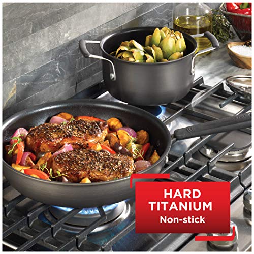 T-fal All-In-One Hard Anodized Dishwasher Safe Nonstick Cookware Set