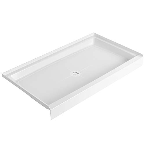 PROFLO PFSB6034WH PROFLO PFSB6034 Morenci 60" x 34" Rectangular Shower Base with Single Threshold and Center Drain
