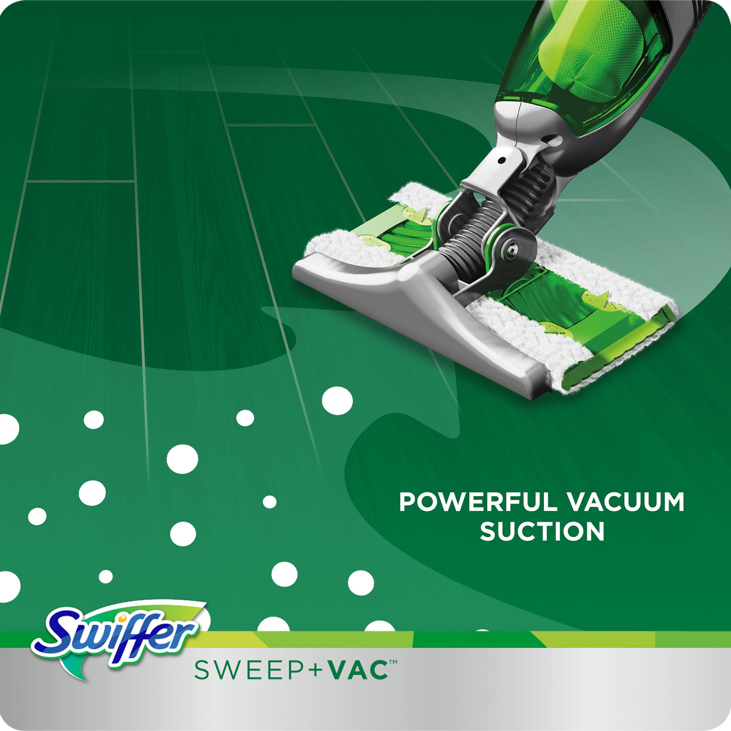 Swiffer Sweep + VAC Pet Cordless Vacuum Kit, Rechargeable Vacuum Sweeper - Each