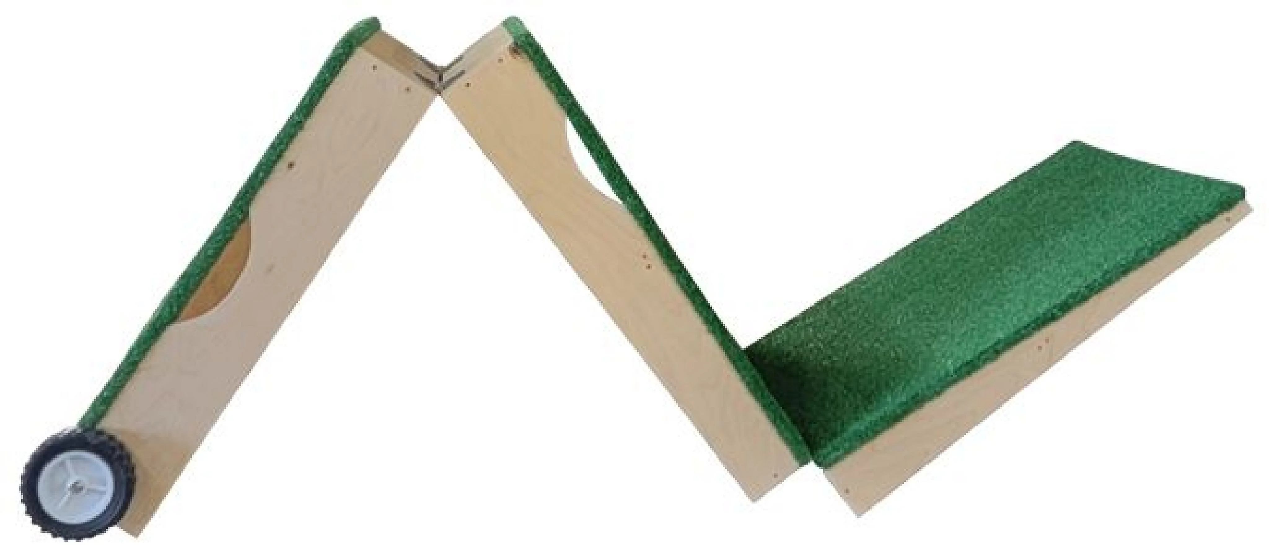 6 Inch Portable Youth Baseball Pitching Mound with Wheel Kit (Accordion Series)