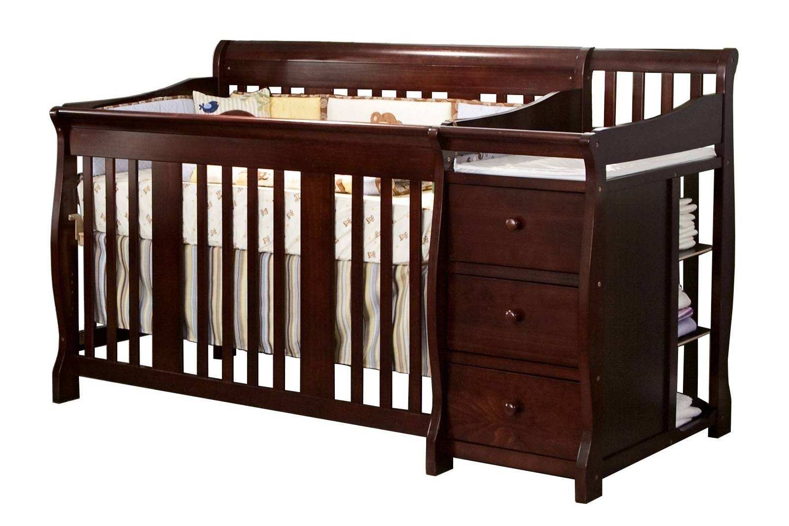 Storkcraft Portofino 4-in-1 Convertible Crib and Changer