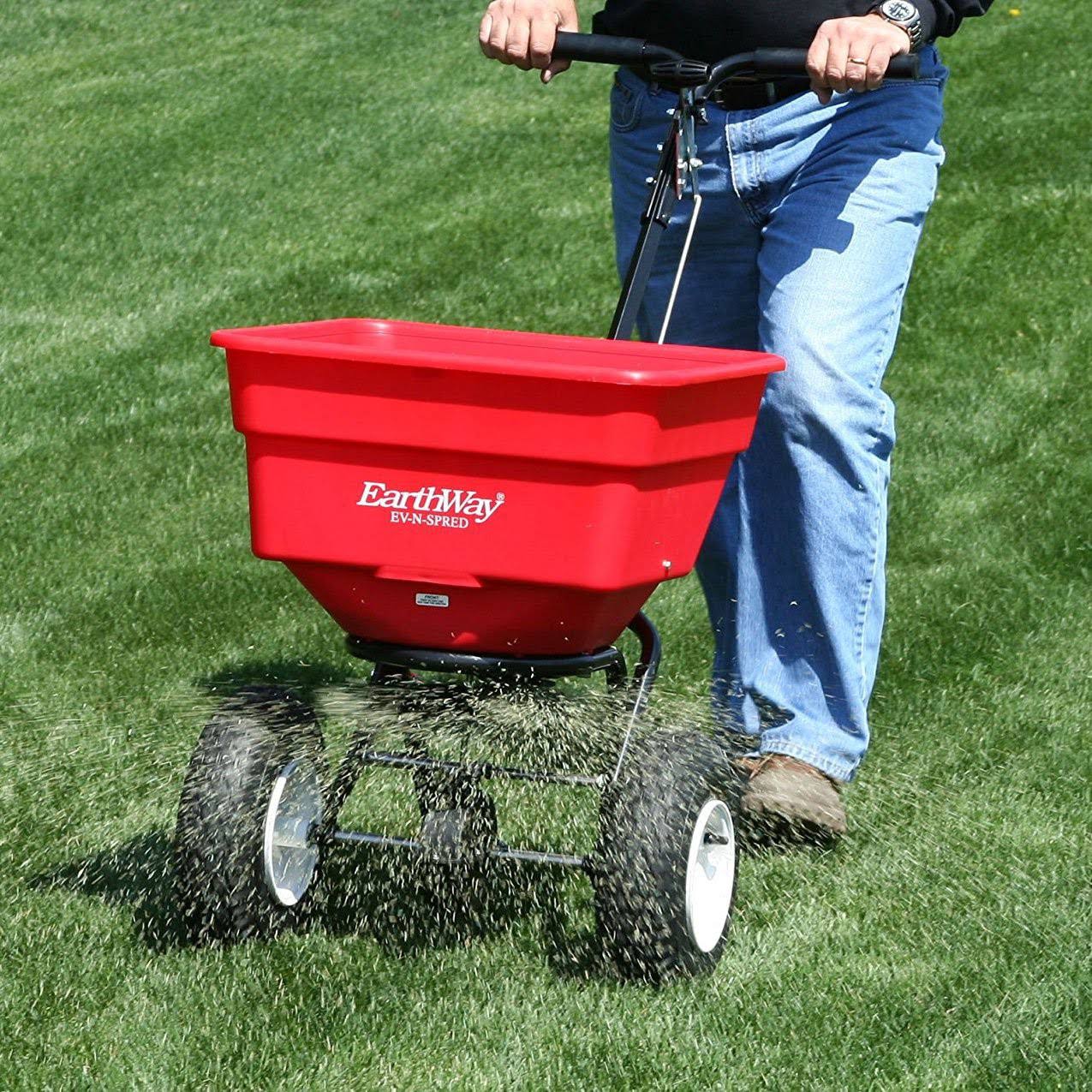 Earthway Commercial Heavy Duty Seed and Fertilizer Broadcast Spreader (2 Pack)