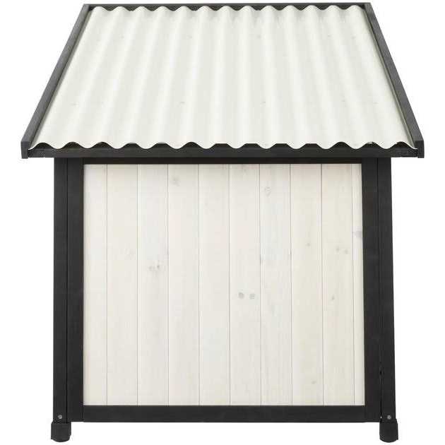 Frisco Modern Wooden Outdoor Dog House - Pet Supplies online store