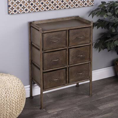 Carlow 6 Drawer Apothecary Accent Chest Joss u0026 Main
