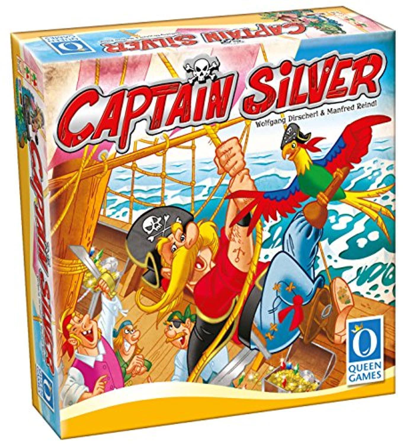 Queen Games Captain Silver - Family Board Game (2-4 Player)