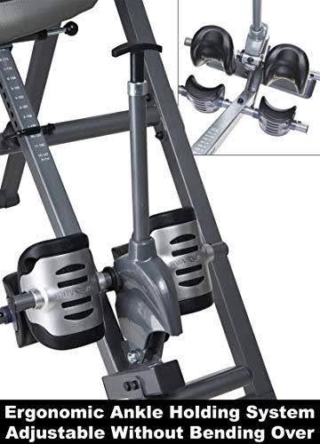 Innova Itx1200 Inversion Table with Adjustable Stretch Bars for Optimal Slope Inversion and Full Body Stretch