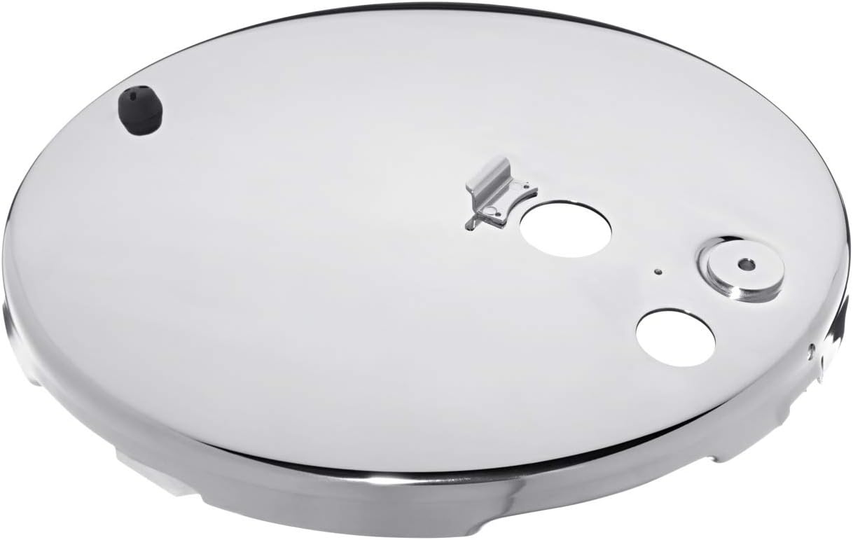 WHF WMF Perfect Premium Pressure 4.5 L Cromargan Polished Stainless Steel 2 Cooking Levels All-in-One Rotary Knob Suitable for Induction Cookers Dishwasher Safe Diameter 22 cm, Silver