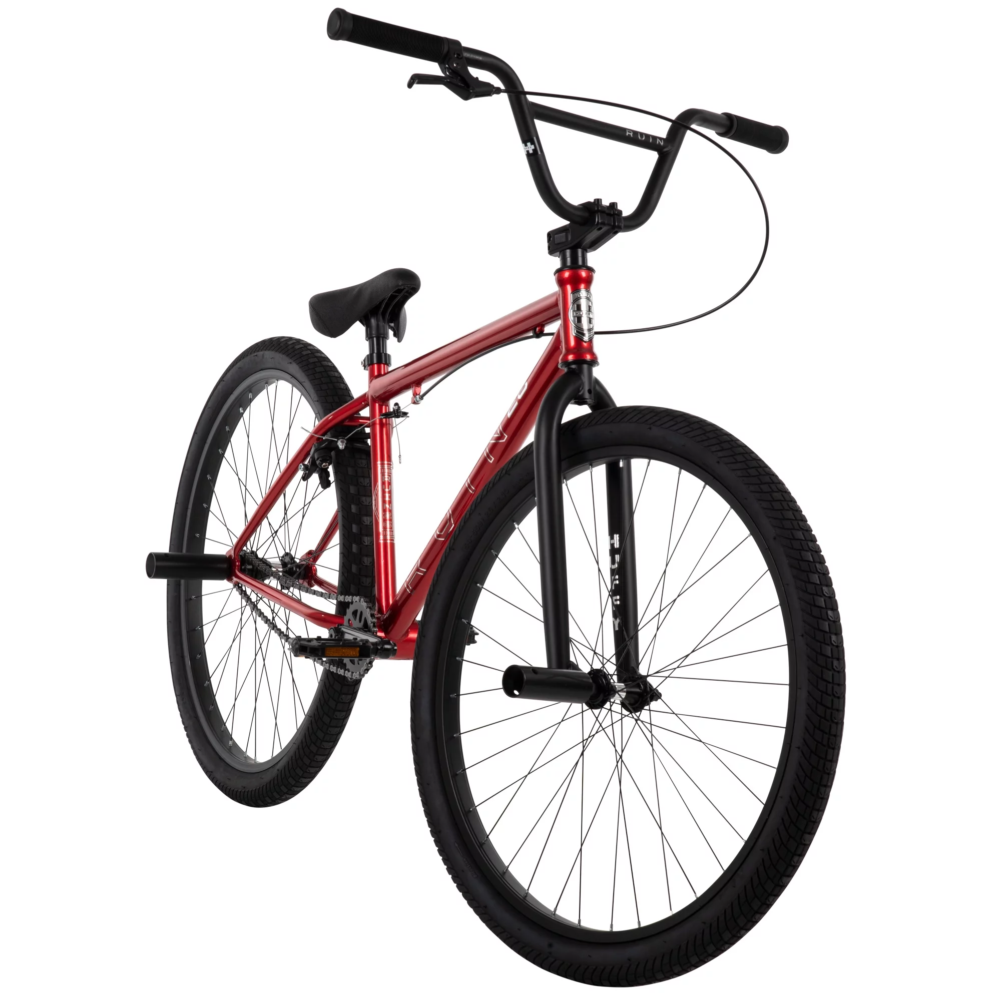 Huffy Ruin 26-inch Men's BMX Freestyle Bicycle, Ages 12+ Years,  Red