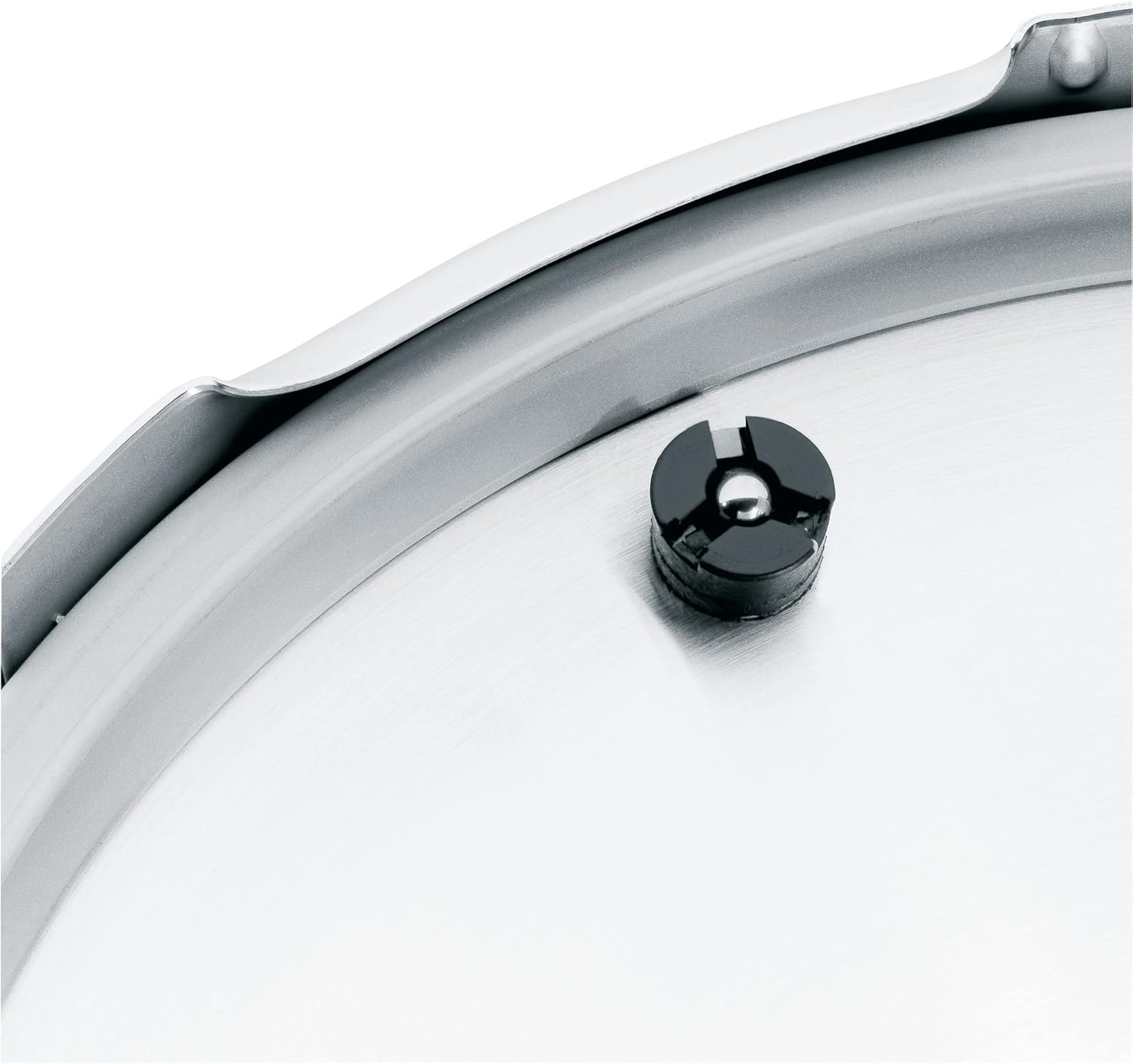 WHF WMF Perfect Premium Pressure 4.5 L Cromargan Polished Stainless Steel 2 Cooking Levels All-in-One Rotary Knob Suitable for Induction Cookers Dishwasher Safe Diameter 22 cm, Silver