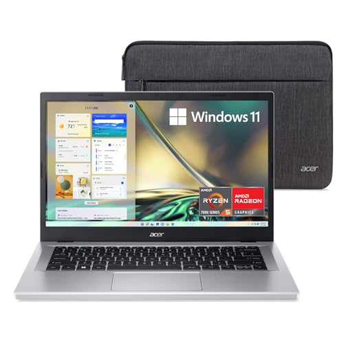 Acer Aspire 3 A315-24P-R7VH Slim Laptop | 15.6" Full HD | AMD Ryzen 3 7320U Quad-Core | AMD Radeon Graphics | 8GB LPDDR5 | 128GB NVMe SSD | Wi-Fi 6 | Windows 11 Home