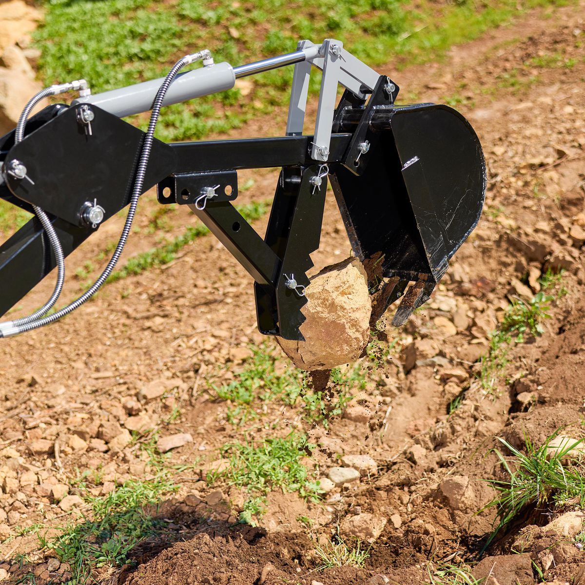 CENTRAL MACHINERY 8 HP Towable Backhoe