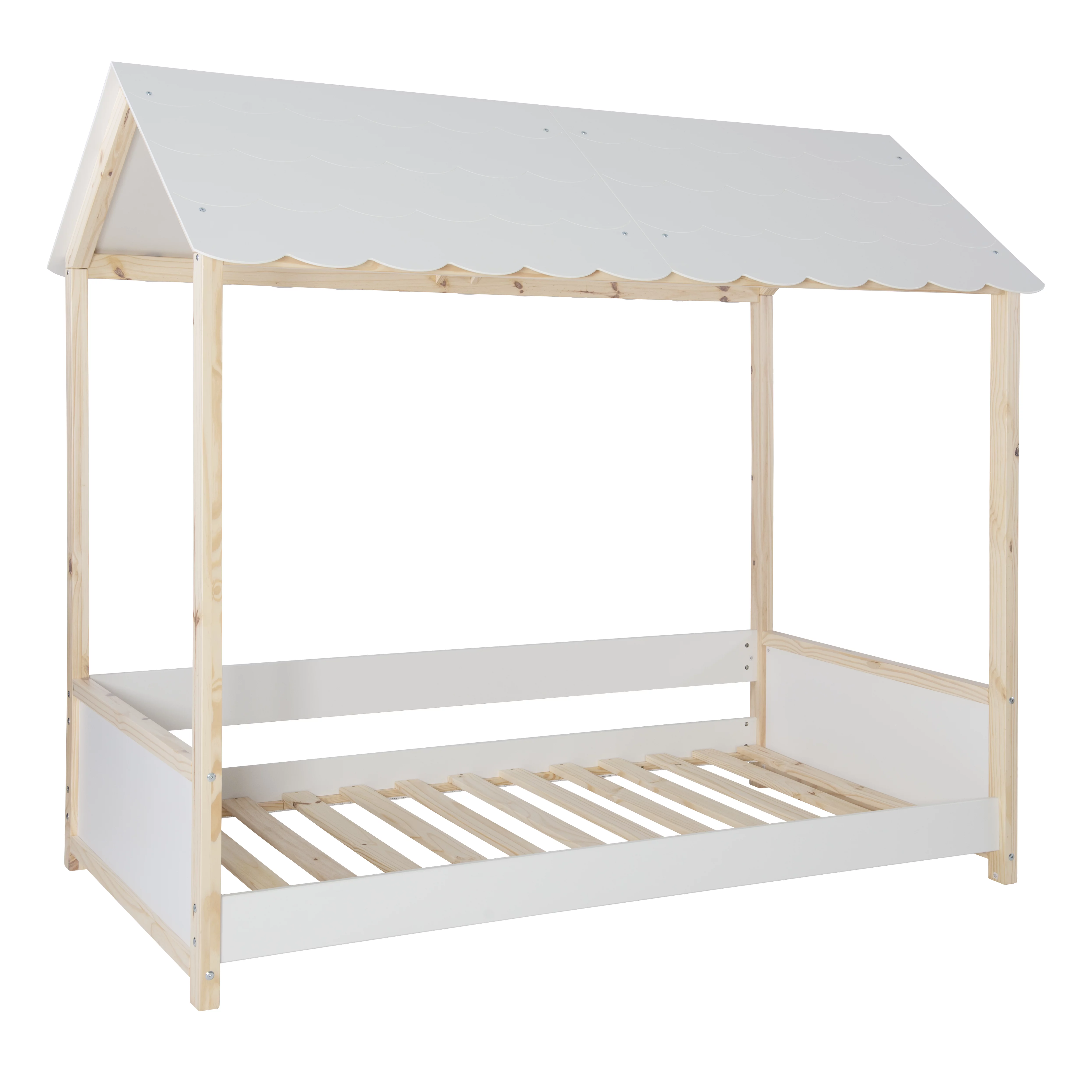 Powell Allyson Kid's Bed, Twin, White