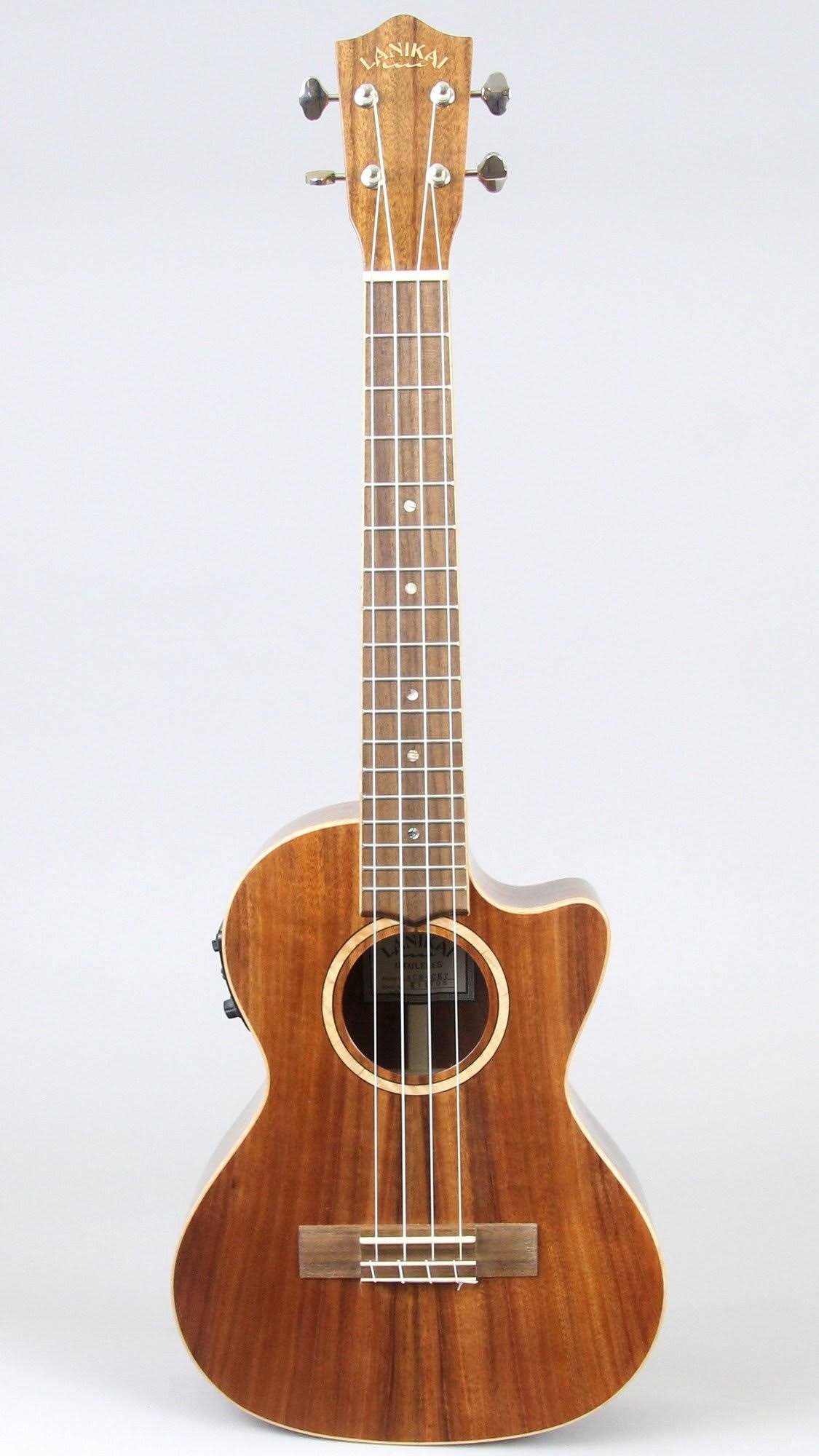 Lanikai ACS-CET Solid Acacia Tenor Ukulele with Electronics