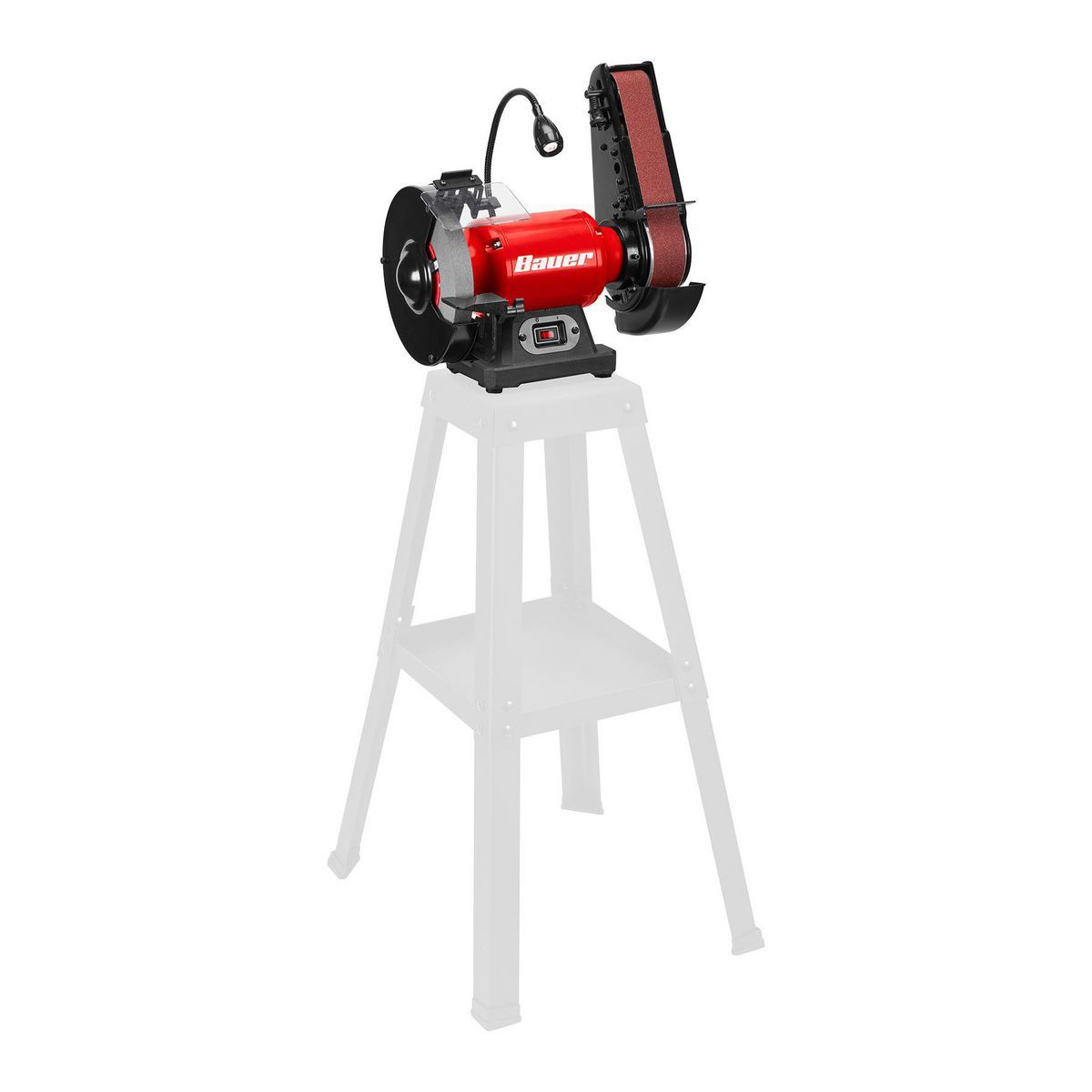 BAUER 8 in. Bench Grinder with Belt Sander