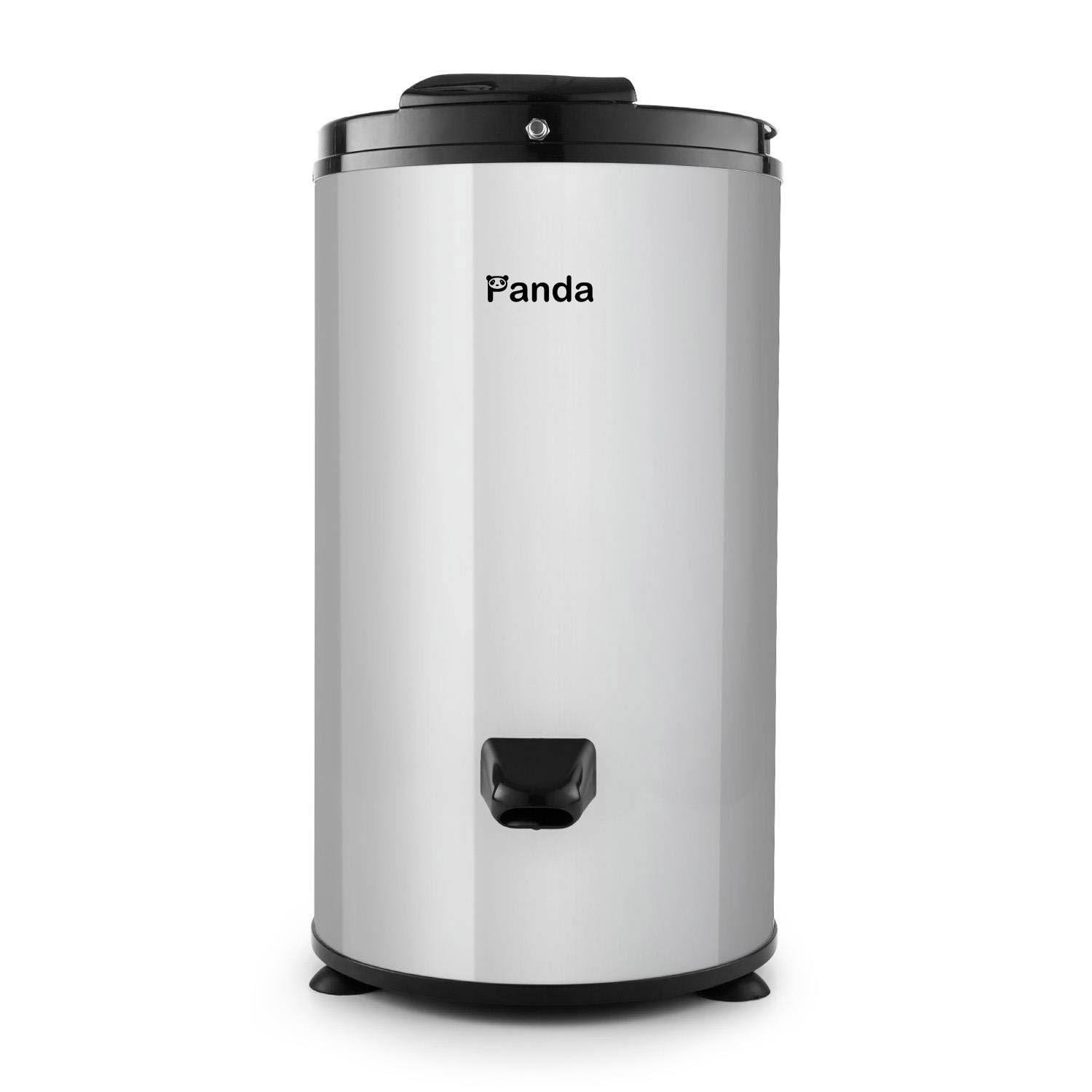 Panda 3200 RPM Ultra Fast Portable Spin Dryer Stainless Steel, 110-Volt / Capacity 0.6 Cu. ft., Silver