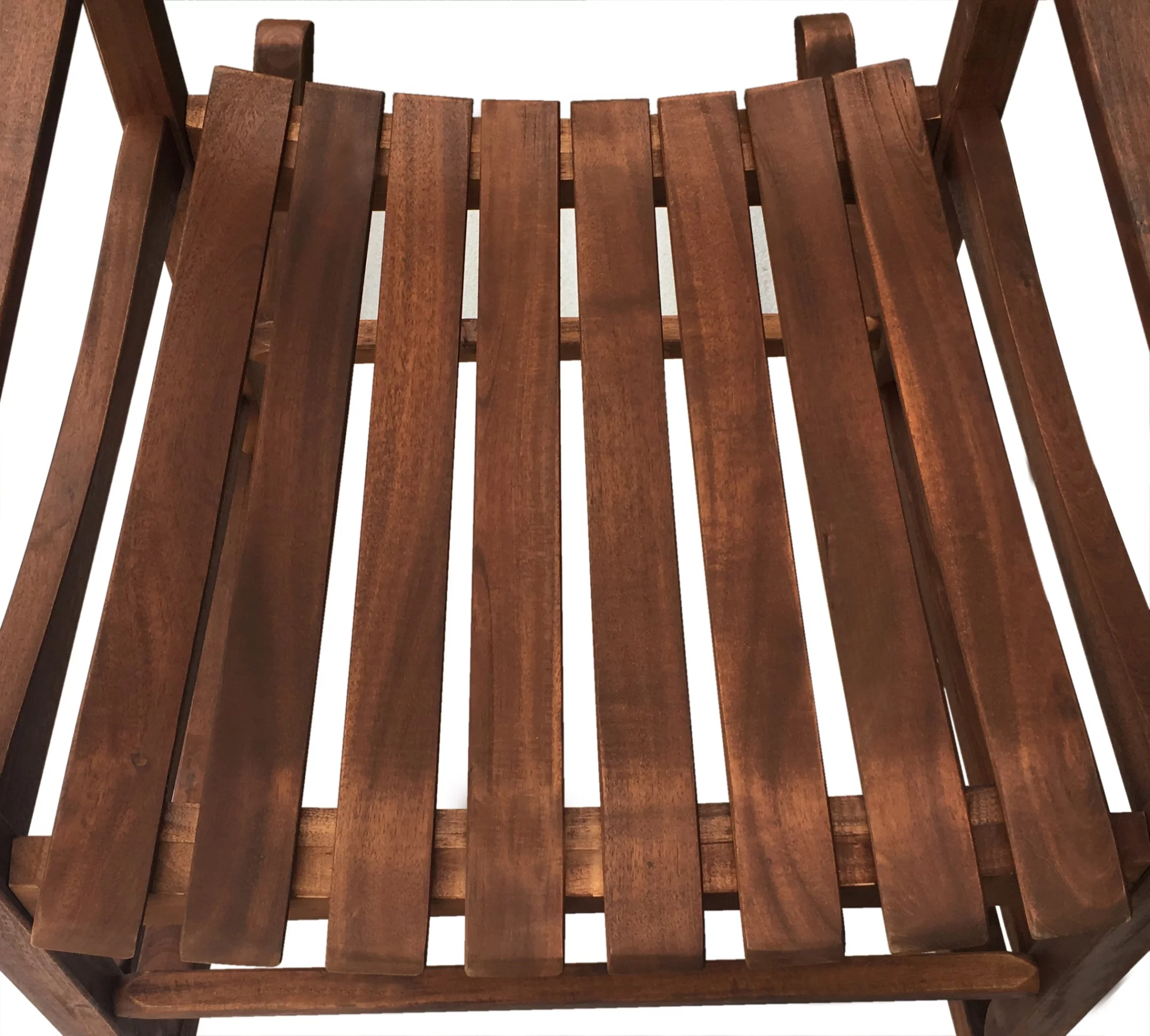 Mainstays Outdoor Wood Porch Rocking Chair, White Color, Weather Resistant Finish