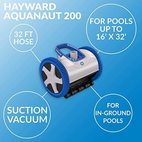 Hayward W3PHS21CST Aquanaut 200 Suction Pool Cleaner