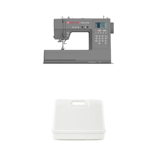 SINGER Heavy Duty 6620C Computerized Sewing Machine with Accessories | 215 Stitches, LCD Screen, Built-In Needle Threader | Easy Setup, Durable Metal Frame, Ideal for Clothes & Home Projects