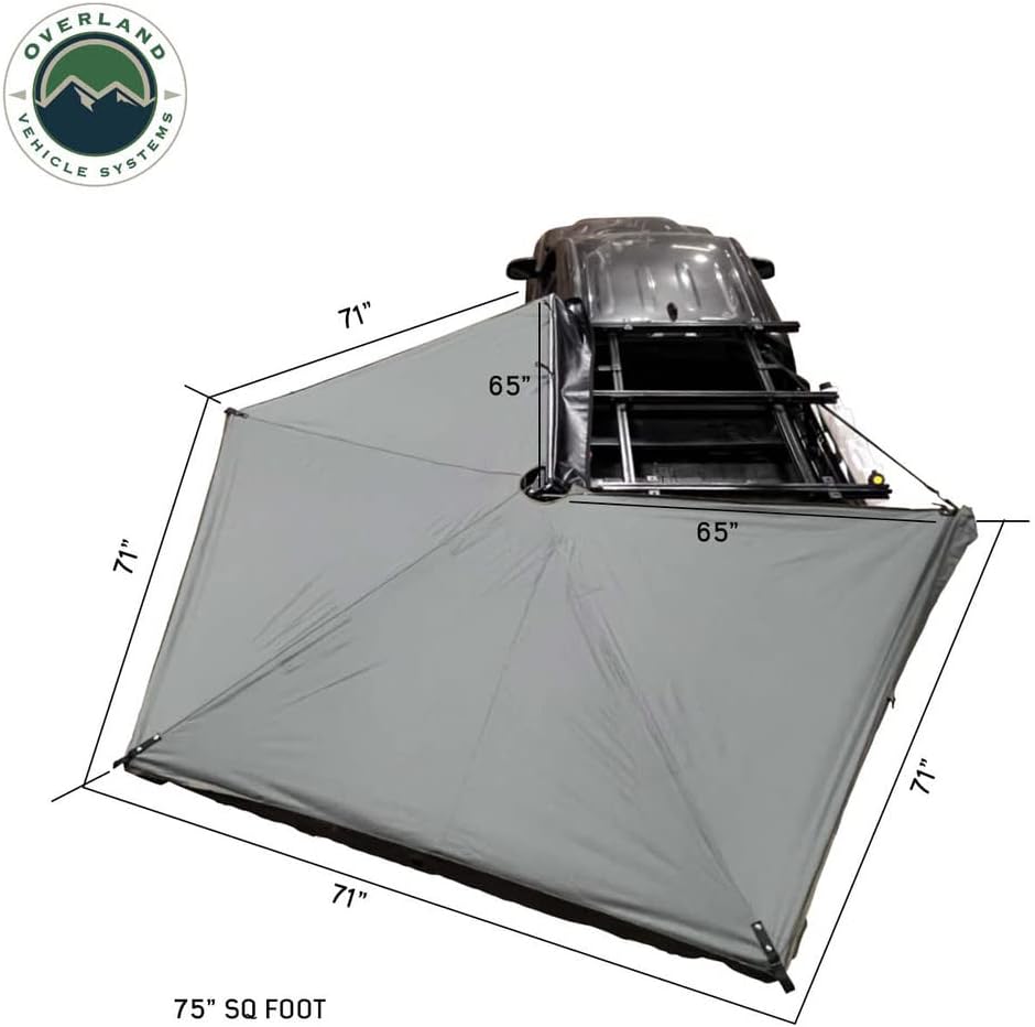 Overland Vehicle Systems Nomadic 270LTE Driver Side 270 Degree Awning
