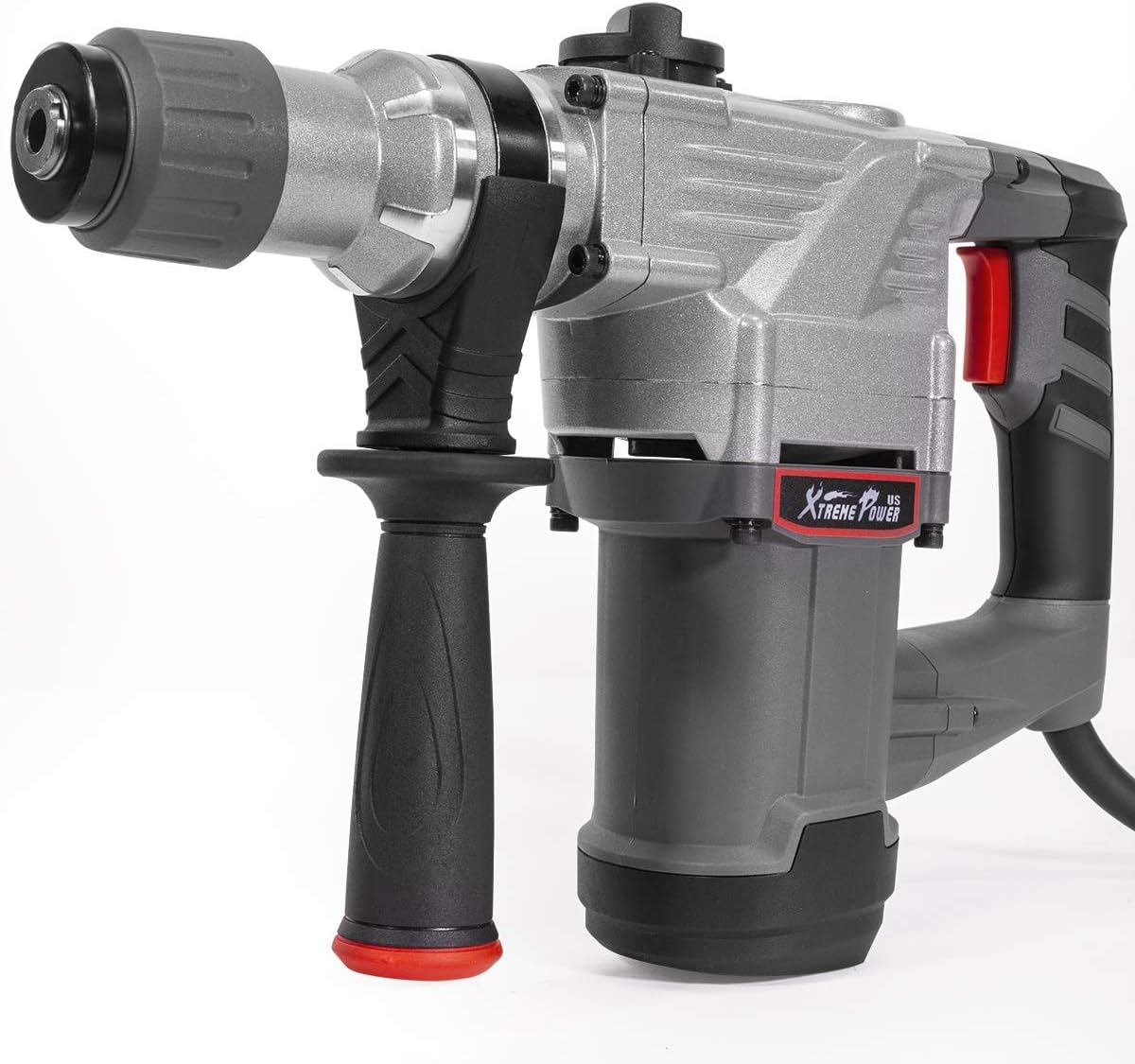 XtremepowerUS 45356 Rotary Hammer Drill w/Bits & Case Electric 1-1/4" SDS Concrete Cement Masonry